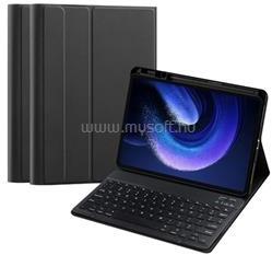Gigapack Xiaomi Pad 6 GIGAPACK Tok álló, bőr hatású FLIP, ceruza tartó, FEKETE (GP-153057) (GP-153057)