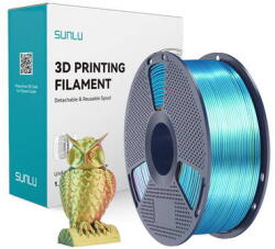 Sunlu Filament 3D Sunlu PLA+ Silk Tricolor Rosu-Galben-Verde (PLA+ Silk TC R Y G)