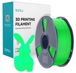 Sunlu Filament 3D Sunlu PLA Glow In The Dark 1.24g/cmp Verde (PLA Glow FG)