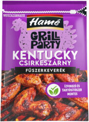 Hamé Grill Party Kentucky csirkeszárny fűszerkeverék 28 g - ecofamily