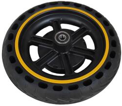 AERIUM Roată de rezervă spate culoare galbenă pentru trotinetă AERIUM T350 neagră