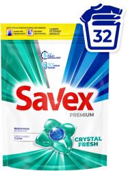 Savex Premium Caps Crystal Fresh mosókapszula, 32 mosás