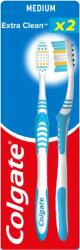 Colgate Extra Clean közepes fogkefe 2 db