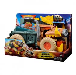 Spin Master Set Megalodon Mad Hog Chomper cu mașină mare și mică (6071776) Figurina