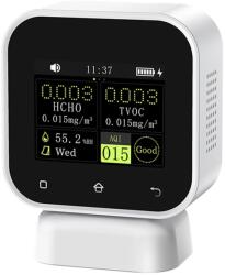 FNIRSI 4 az 1-ben beltéri levegőminőség-monitor HCHO TVOC AQI SFD-02 (5905156102439)