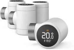 tado° Pachet 4x Cap robinet termostat pentru calorifer smart Tado Smart Radiator Thermostat X Quattro Pack, Built on Thread, Matter (4260328612125)