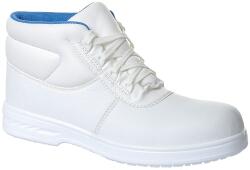 Portwest Ghete cu sireturi Steelite Albus S2, alb, marimea 41, Portwest FW88WHR41