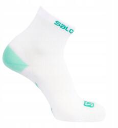 Salomon Casual Snkrs W zokni fehér/pasztell türkiz, 36-38, 2 pár szett (01931288578978)