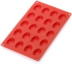 Lékué Mini Madeleine szilikon sütőforma piros LK885303 (LK885303)