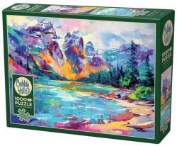 Cobble Hill Puzzle Cobble Hill din 1000 de piese - Lac montan (40356) Puzzle