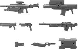 Bandai Accesorii pentru modele asamblabile Bandai - Military Weapon, 30 mm (193671)