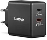 Lenovo Dual USB-C 65W GaN Charger (G0A6065BEU)