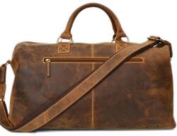 Greenburry Geanta voiaj piele naturala maro antichizat 52 x 27 x 26 cm, Vintage, Greenburry Geanta voiaj