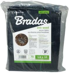  Bradas Fekete PP agrokendő, UV-védelemmel, 70 g, 3, 2 x 10 m