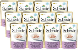 Schesir Schesir Tonhal csirkével és sonkával zselében 12x50 g
