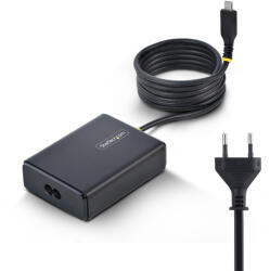 StarTech. com 1100LE-USB-C-CHARGER áramátalakító és inverter Beltéri 100 W Fekete (1100LE-USB-C-CHARGER)