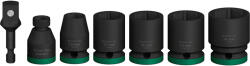 Bosch 5 részes Pro Impact dugókulcs készlet, standard + 2 adapter 1/2", standard (2608003032)