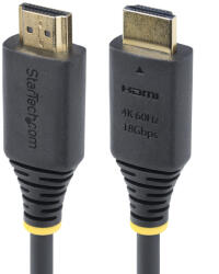 StarTech HDMI2-CABLE-4K60-8F HDMI kábel 2, 4 M HDMI A-típus (Standard) Fekete (HDMI2-CABLE-4K60-8F)