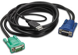 APC AP5821 KVM kábel Fekete 1, 8 M (AP5821) - compzone