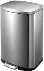 EKO Della Pedálos Szemetesszedény - Rozsdamentes Acél - 50 Liter