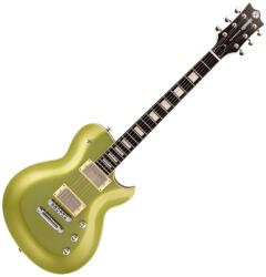 Reverend Guitars Roundhouse HH Metallic Limeade Chitară electrică