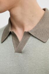 Calvin Klein тениска тип пулове с яка мъжка с добавен лен (LV04LF313G) - answear - 154,49 лв
