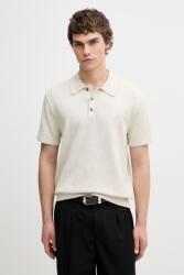 Calvin Klein polo tricotat pentru bărbați din bumbac 9BYA-POM00W_01X (LV04LC326G)