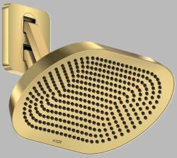 Hansgrohe Dus fix 370x220, 2jet, cu brat de dus reglabil, auriu lucios (Polished Gold Optic), Axor ShowerSphere 39745990 39745990 (39745990)