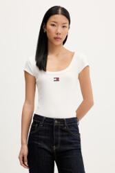 Tommy Jeans tricou pentru femei, din bumbac cu elastan 9BY2-TSDZRO_01X (DW0DW22793)