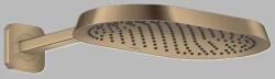 Hansgrohe Dus fix 370x220, 1jet, cu brat de dus, bronz periat (Brushed Bronze), Axor ShowerSphere 39748140 39748140 (39748140)