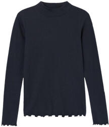 NAME IT fată cu mânecă lungă T-shirt cu gât turtleneck albastru închis (13C917)