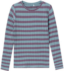 NAME IT fată cu mânecă lungă tricou cu dungi violet (13ADFF)