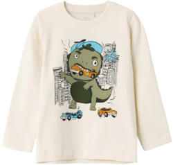 NAME IT băiat cu mânecă lungă T-shirt crem (13C891)