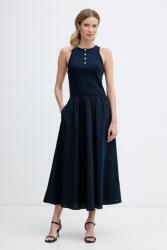 Tommy Hilfiger rochie evazată din bumbac PPY2-SUD146_59A (WW0WW49628)