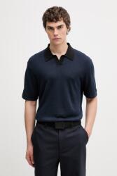 Calvin Klein polo tricotat pentru bărbați, cu amestec de in PPY2-POM04C_59A (LV04LF313G)