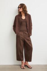 Medicine pantaloni slouchy pentru femei, din lyocell ZPY2-SPDA01_88X (RS26-SPDA01)