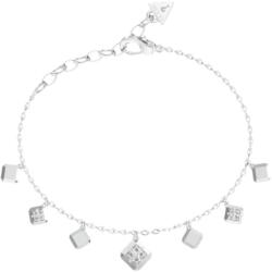 Guess Ace of Diamonds ezüst színű női karkötő JUBB06179JWRHL (JUBB06179JWRHL)