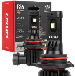 AMiO AMIO-04876 LED fényszórók Serie F26 PRO LumiTec LIMITED +130% DUO FULL CANBUS HIR2 12V 24V (5903293048764)