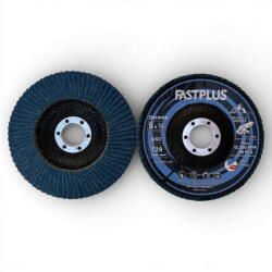 BSP FASTPLUS kúpos lamellás tárcsa 125 P60 | acél - Inox | 10db/csomag (BSPLAM125P60MI)