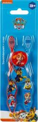  Fogkefe, gyerekeknek, puha, 2 db, kupakkal, 3+, "Paw Patrol (KHSZ79)