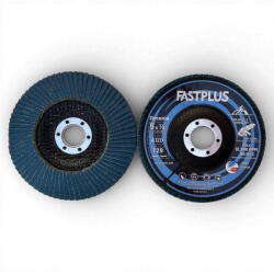 BSP FASTPLUS kúpos lamellás tárcsa 125 P120 | acél - Inox | 10db/csomag (BSPLAM125P120MI)