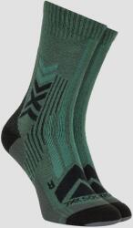X-Socks Șosete De Trekking X-socks Hike Perform Merino Crew Verde-negru