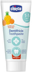 Chicco Baba Fogkrém Gyümölcs Mix Fluoriddal 50ml 1-5év - Gyengéd Babaápoláshoz Érzékeny Bőrre Ajánlott