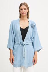 Blugirl Blumarine kardigán női lyocellből - kék 38
