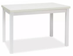 SIGNAL MEBLE Adam 120 Fehér Matt Étkezőasztal Laminált MDF (SIG-ADAMBM120) - prodis