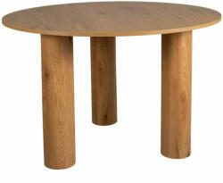 SIGNAL MEBLE Montana kerek étkezőasztal MDF tölgy furnér 120 cm (SIG-MONTANAD120)