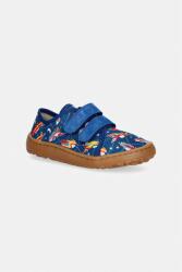 Froddo papucs gyerek BAREFOOT CANVAS - kék 28
