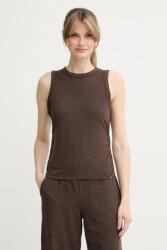DKNY top női - barna S