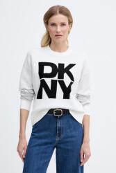 DKNY pulóver női viszkózzal - fehér M