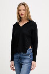 DKNY női pamut pulóver - fekete M